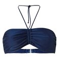 thumbnail image 2 of Laonim Women's Fringe Printed Strapless Bikini Top, 2 of 3