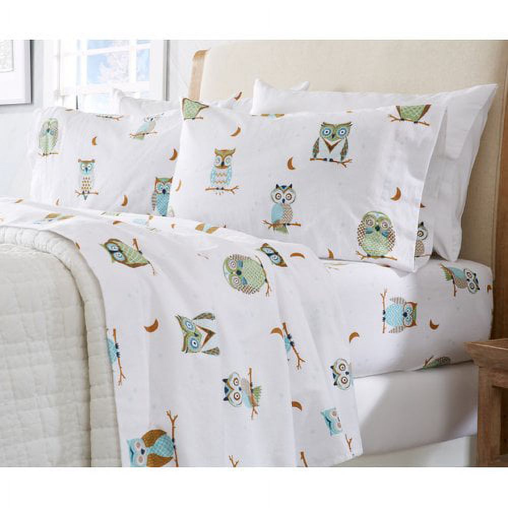 Home Fashion Designs Extra Soft Printed Flannel Sheet Set - image 4 of 7