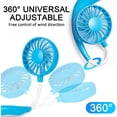 thumbnail image 5 of Caynel 4-Speed Portable 360 Adjustable Hands-Free Neck Fan, 5 of 8