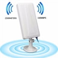 thumbnail image 3 of 2X Extensor WiFi de Alcance de 150Mbps Repetidor de Enrutador Inalámbrico para Exteriores Antena WLAN para Booster 5M, 3 of 5