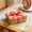 Red, variant on Sktrjpolfis Easter Polyester Ribbon, Bunny Egg Pattern, 59in Ribbon for DIY Bows, Wreaths, Gift Packaging