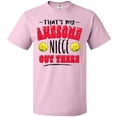 thumbnail image 3 of Inktastic That's My Awesome Niece out There with Softballs T-Shirt, 3 of 5
