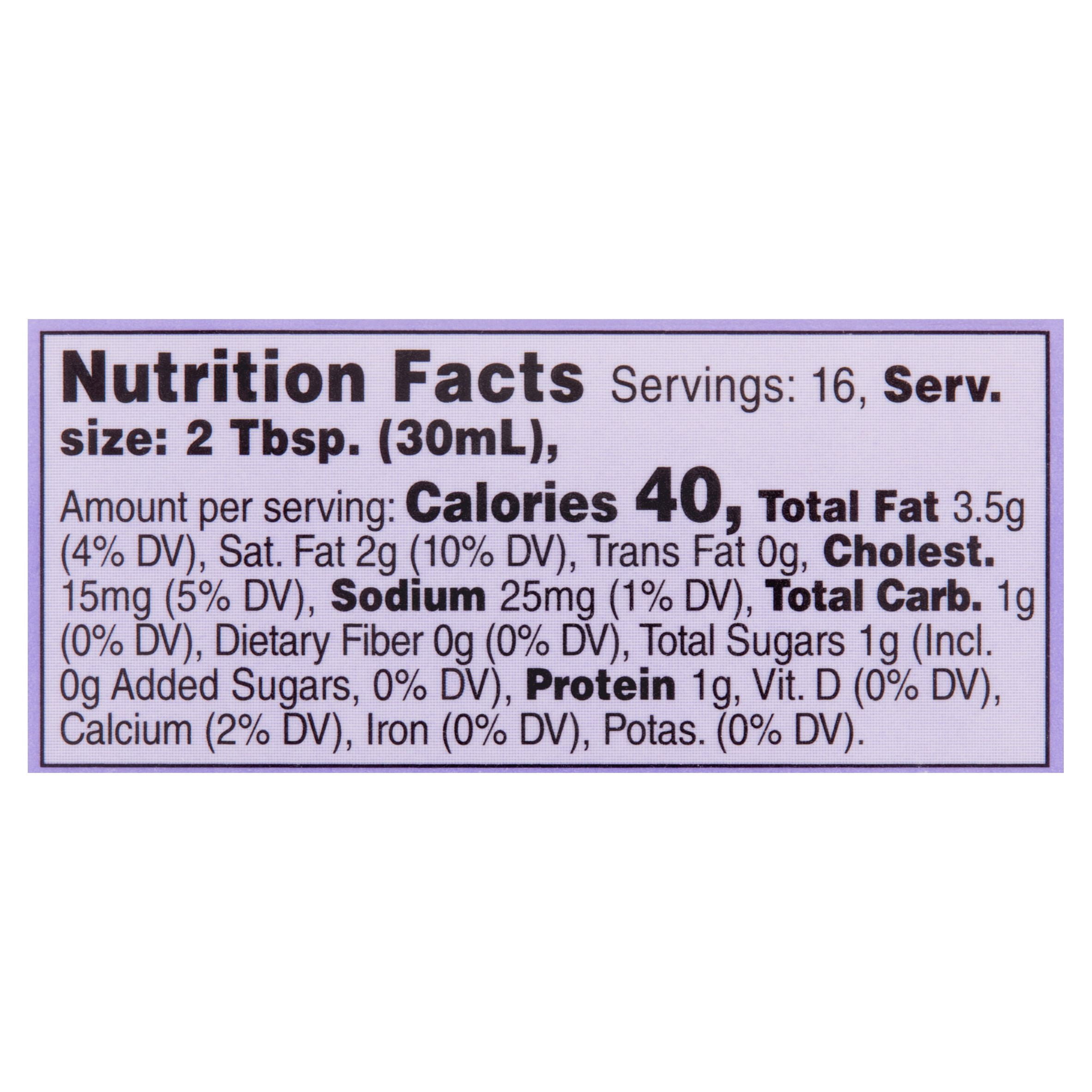 Great Value Half & Half, 16 fl oz