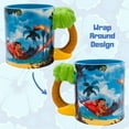 thumbnail image 6 of Silver Buffalo Lilo and Stitch Ceramic Sculpted Handle Coffee Mug, 20 Ounces, 6 of 7