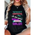 thumbnail image 1 of Fashion Tshirt Hairstylist Shirt for a Lover of Hairstyling and Hairdresser T-Shirt, 1 of 6