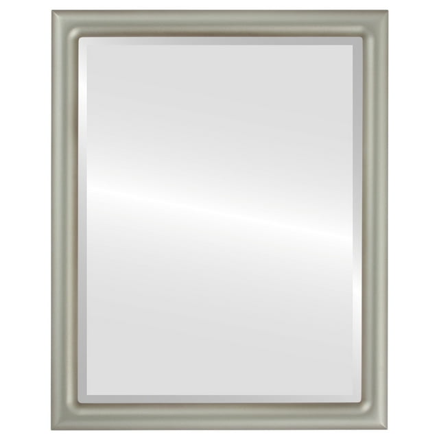 Miroir Encadré Pasadena - Teinte Argentée