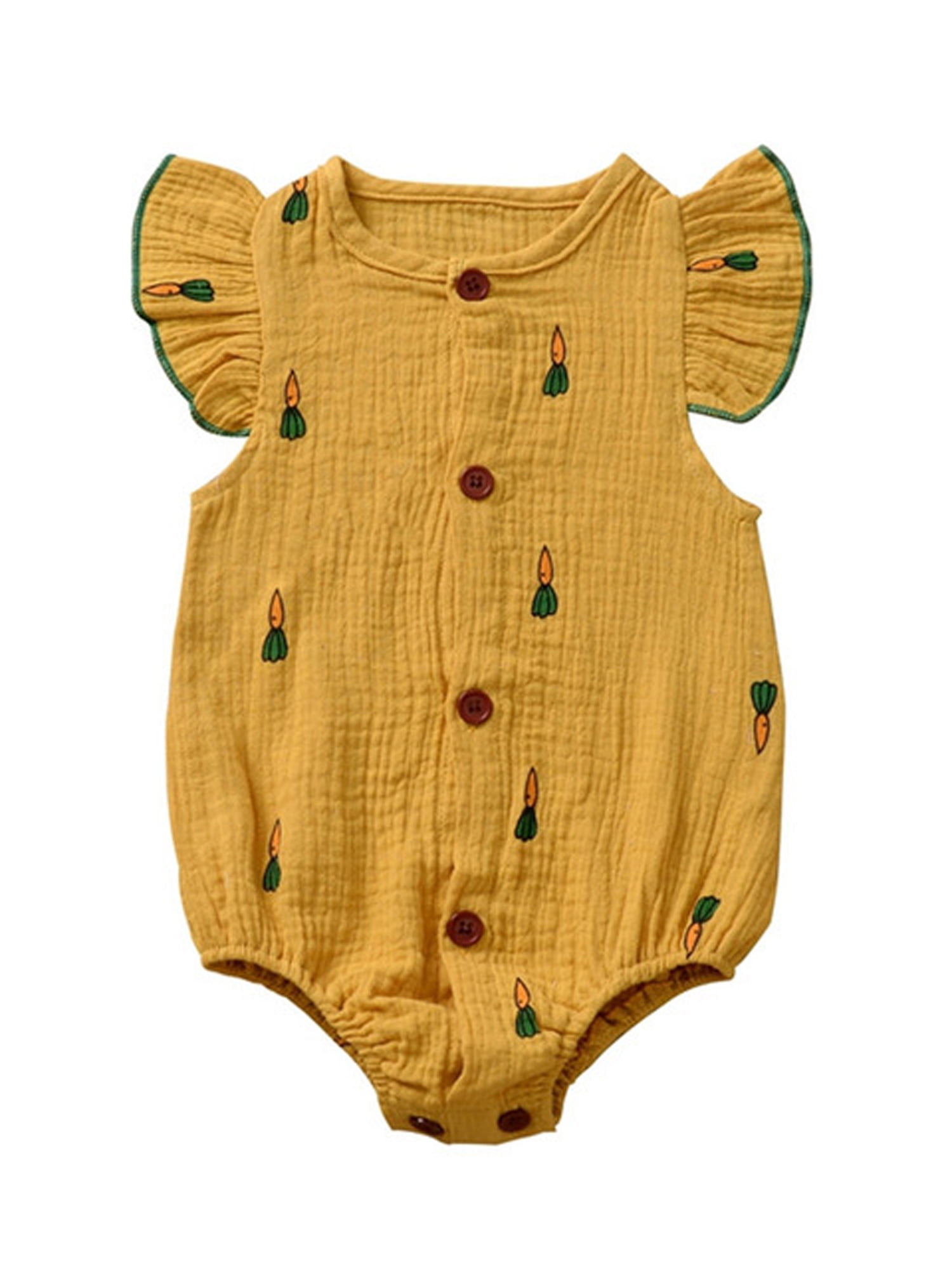 DEELIN Baby Girls Clothes,Unisex/ Infant Baby Rompers Short Sleeve Toddler Kid Jumpsuits Baby Boys Bodysuit Baby Pyjamas Soft Newborn Baby Clothes