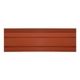 thumbnail image 1 of moldura marquesina roja en metal de 18.5 x 305 cm, 1 of 4