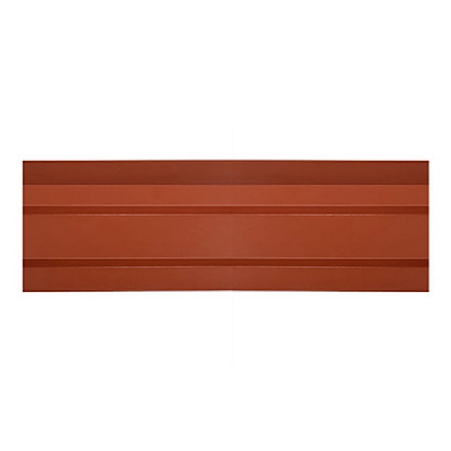 moldura marquesina roja en metal de 18.5 x 305 cm