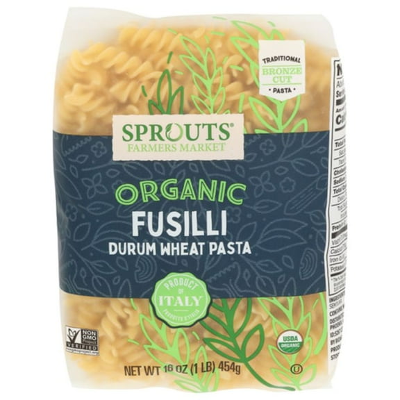 SPT Organic Fusilli Pasta 16 oz