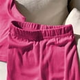 thumbnail image 4 of EnJoCho Toddler Baby Girls Clothes Set 2 Piece Summer Outfits Solid Short Sleeve T-Shirts Tee & Flared Pants Sets 12M-6 Years, 4 of 9