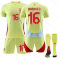 thumbnail image 1 of Mub- 2024 Spain Away EC Football Shirt 16 RODRIGO S, 1 of 5