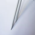 thumbnail image 2 of tooloflife 2Pcs/Set Single Pointed Knitting Needles Stainless Steel Handmade Weave DIY Tools 2mm-10mm Silver White, 2 of 7