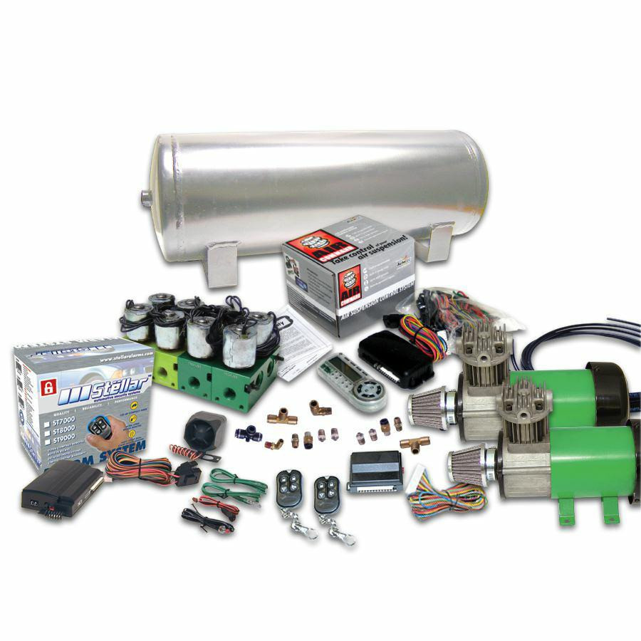 Helix Dual Compressor 8 Preset Digital Air Suspension Controller Kit W