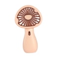thumbnail image 4 of Ventilador de mano, ventilador de escritorio con forma de hongo, ventilador portátil ajustable de 2 velocidades, ventilador de mesa para escalada en Marrón, 4 of 8