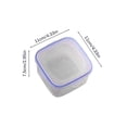 thumbnail image 2 of Microwave and Refrigerator Safe Food Storage Containers with Lids - BPA-Free Plastic Meal Prep Containers for Lunch, Leftovers, and Kitchen Organization, 2 of 2