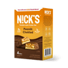 N!CK'S Peanut Chocolate Protein Keto Bar, 1.76 oz, 4 Pack