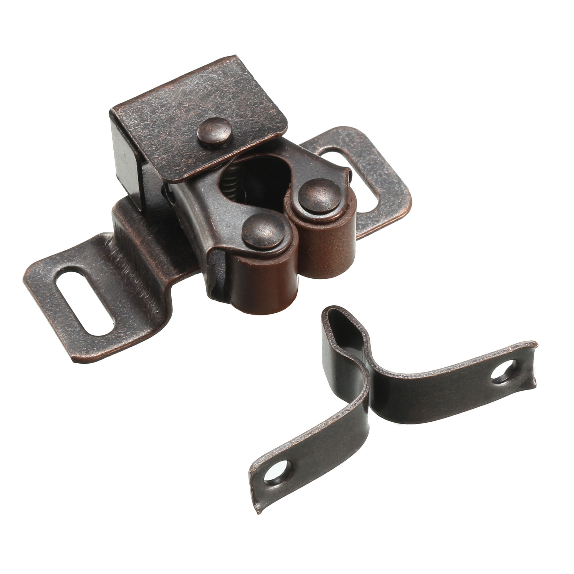 Retro Door Double Roller Catch Ball Latch with Prong Hardware