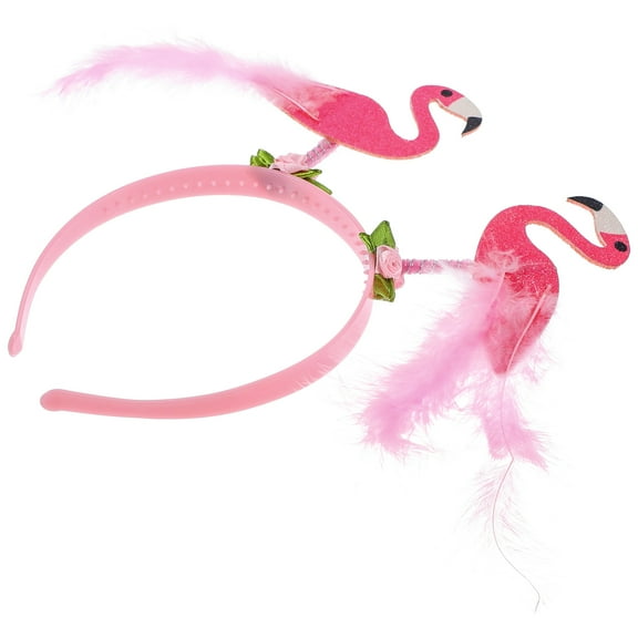 Bulk Flamingo Flamingos Decor Headband Beach Party Performance