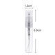 thumbnail image 2 of Atomizador de Perfume Desechable de 200 Piezas, Botella de Spray de Plástico Transparente Botella de Spray de Fragancia Portátil - 3 Ml, 2 of 5