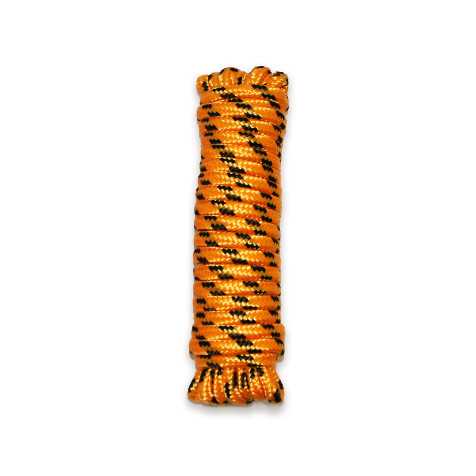 MaxxHaul 50228 Diamond Braided Rope of 1/4" x 25' Extra Strength- Sunlight and Weather Resistant, Multicolor