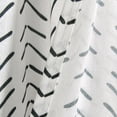 thumbnail image 6 of Lush Decor Hygge Modern Arrow Linen Look Window Curtain Panels - Black/White - 40 x 84, 6 of 11