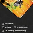 thumbnail image 4 of Fall Kitchen Mat Pumpkin Sunflower Kitchen Mats for Floor Runner Rug Set of 2 Non Slip with Rubber Backing, Plank Washable Carpet for Hallways, Sink, Laundry Room, 17x30 + 17x47 in, 4 of 6