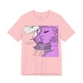 thumbnail image 4 of TSmartArt @ Walmart. Lady Lilac II. 100% Cotton T-Shirt. Unisex Plus L-3XL, 4 of 5