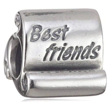 Pandora Best Friends Charm in 925 Sterling Silver, (Best Country Pandora Stations)
