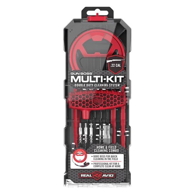 Real Avid RAV-AVGBMK9MM 0.357-0.38 Pistolet à Calibre Multi-Kit