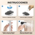 thumbnail image 4 of 300ml Vaporizador para Ropa,2000W 2 en 1 Alta Potencia Planchas de Vapor para Ropa,Vaporizador de Mano para Planchar y Eliminar Arrugas,con Placa de Cer&aacute;mica de Calentamiento R&aacute;p, 4 of 7