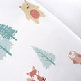 thumbnail image 4 of JumpOff Jo - 2 Pack Fitted Cotton Crib Sheet for Baby, Crib Mattress, 28 in. x 52 in. - Woodland Rainbow, 4 of 7