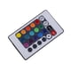 thumbnail image 3 of Tira de luces LED RGB de 24 teclas con control remoto por infrarrojos y caja de control, 3 of 4