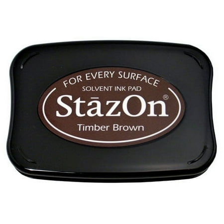 UPC: 0712353150416 | StazOn Ink Pad – Timber Brown