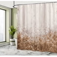 thumbnail image 4 of Ambesonne Modern Shower Curtain, Ocean Sailor Themed Pattern, 69"Wx84"L, Pale Caramel, 4 of 4