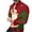 Red, variant on Mens Xmas Dress Shirts Fun Kitten Cat Graphic Button Down Long Sleeve Shirt Ugly Christmas Party Vacation Shirt