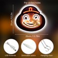 thumbnail image 3 of Letrero de neón Pugna Mascot LED para decoración de pared para dormitorio, 3 of 6
