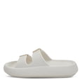 thumbnail image 2 of Flexus Women's Bubbles Waterproof Slide Sandals with Adjustable Buckle Straps - Cushioned Footbed, Lightweight EVA Sole, Padded Insole, Slip-On Comfort, 2 of 8