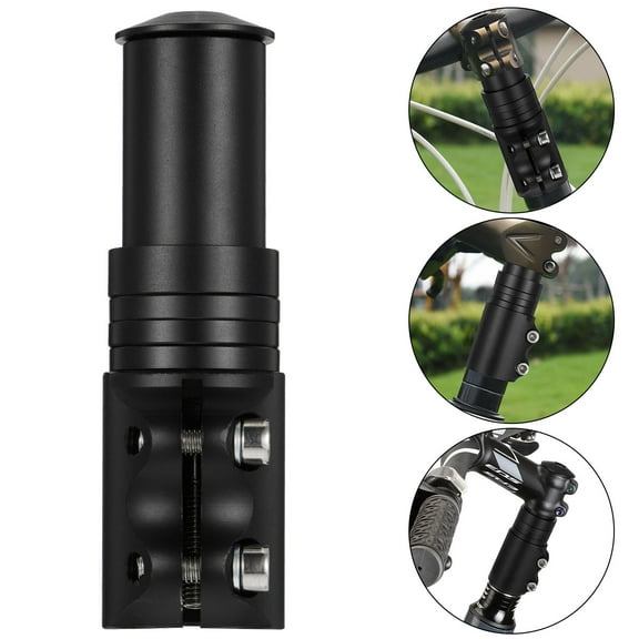 HONMEET Bike Stem Handlebar Riser 1 Set Adjustable Aluminum Alloy for Cycling Accessories
