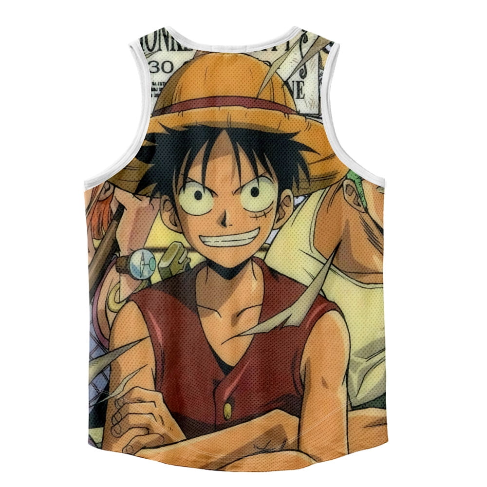 One Piece Cosplay Costume Monkey D Luffy 1st Generation unisex full set  clothes VestShortsHat  Wish