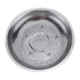 thumbnail image 1 of Plato de drenaje de acero inoxidable, plato multifuncional para fruta, bollo al vapor, 1 ud., 1 of 7