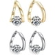 thumbnail image 3 of Light Luxury Earrings With Mosan Diamond Female Hypo-allergenic Lightweight Ornaments Gifts For Mom Wife Girlfriend, 3 of 4