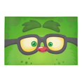 thumbnail image 2 of MKHERT Green Monster Face Doormat Rug Home Decor Floor Mat Bath Mat 23.6x15.7 inch, 2 of 3