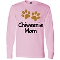 thumbnail image 3 of Inktastic Chiweenie Mom Paw Print Long Sleeve T-Shirt, 3 of 5