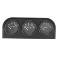 Universal Car Gauge 3in1 Oil Temp, Pressure & Voltage Meter with