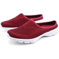 thumbnail image 3 of Womens Breathable Mesh Walking Mules Sneakers Open Back Slip On Shoes, 3 of 10