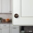 thumbnail image 4 of LAICAIW Oil Rubbed Bronze Kitchen Cabinet Knobs-Round Ringed Drawer Handles-10 Pack of Kitchen Cabinet Hardware, 4 of 5