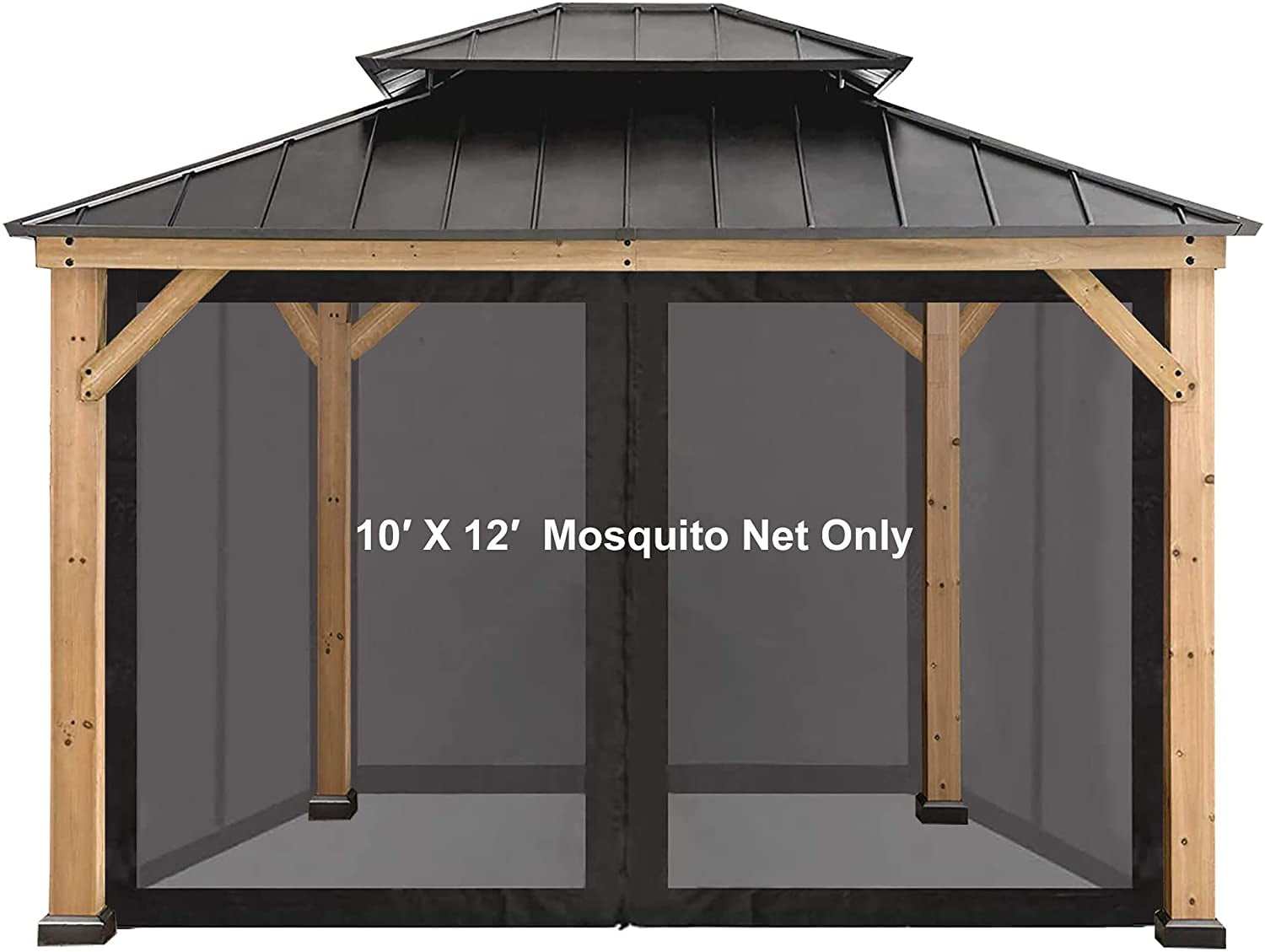 MINYIKJ Universal Replacement Canopy Mosquito Netting Screen Sidewalls