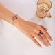 thumbnail image 2 of Rose Anillo Pulsera Conjunto de aceite de goteo Rose Abrir Anillo Pulsera Ajustable Accesorios para Mujer Chica para Regalo, 2 of 4