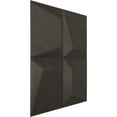 thumbnail image 2 of Ekena Millwork 19 5/8"W x 19 5/8"H Tellson EnduraWall Decorative 3D Wall Panel, Universal Aged Metallic Weathered Steel (Covers 2.67 Sq. Ft.), 2 of 6